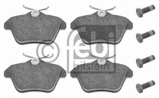 FEBI BILSTEIN 16245 Комплект гальмівних колодок, дискове гальмо