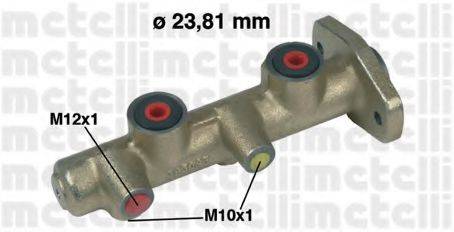 METELLI 050172 головний гальмівний циліндр