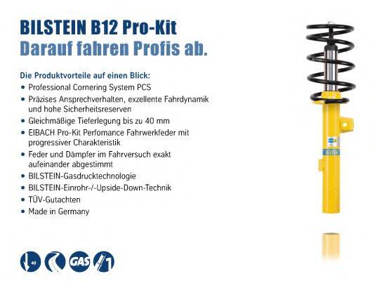 BILSTEIN BIL015518 Комплект ходової частини, пружини / амортизатори