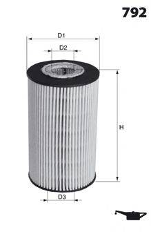 MECAFILTER ELH4301 Масляний фільтр