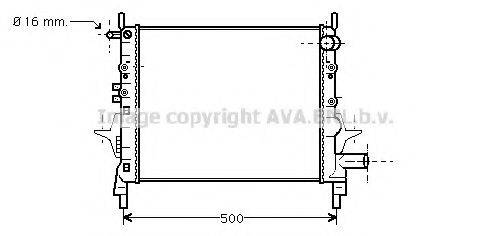 AVA QUALITY COOLING RTA2217 Радіатор, охолодження двигуна