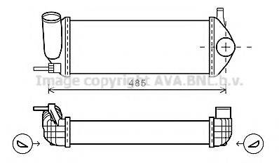 AVA QUALITY COOLING RTA4484 Інтеркулер