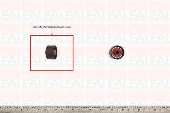 FAI AUTOPARTS T3011 Паразитний / Ведучий ролик, зубчастий ремінь