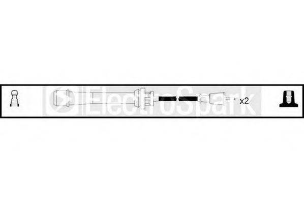 STANDARD OEK806 Комплект дротів запалювання