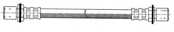 KAWE 510585 Гальмівний шланг