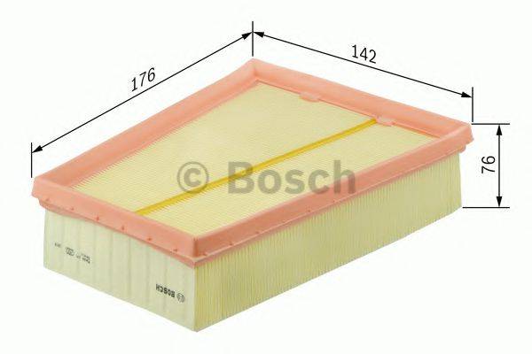 BOSCH 0986626830 Повітряний фільтр