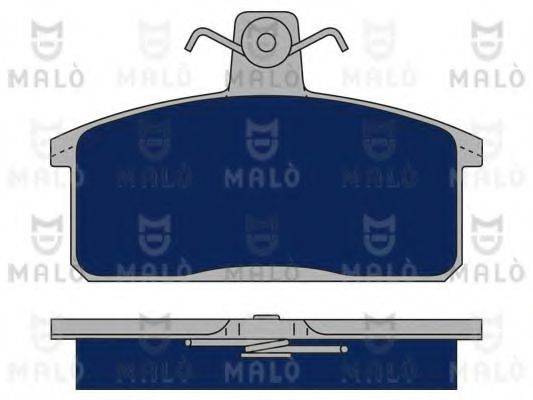MALO 1050288 Комплект гальмівних колодок, дискове гальмо