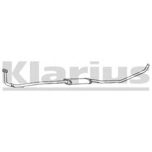 KLARIUS 270283 Передглушувач вихлопних газів
