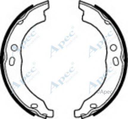 APEC BRAKING SHU721 Гальмівні колодки