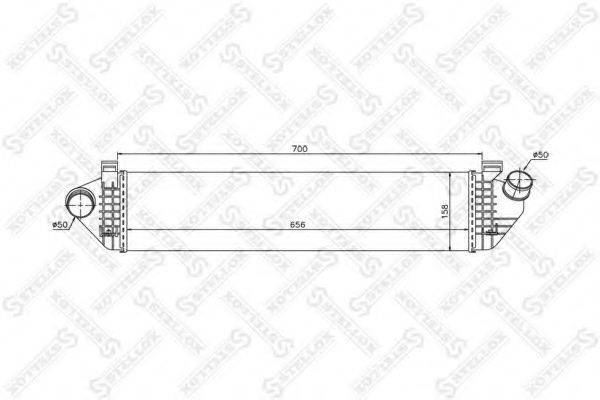 STELLOX 1040089SX Інтеркулер