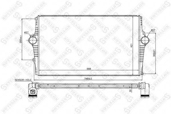 STELLOX 1040180SX Інтеркулер