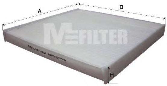 MFILTER K9045 Фільтр, повітря у внутрішньому просторі