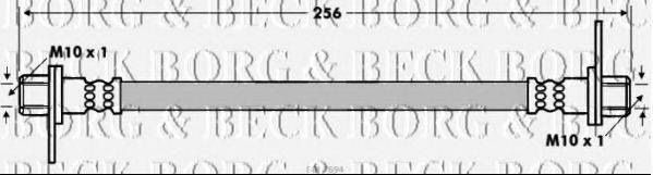 BORG & BECK BBH7694 Гальмівний шланг