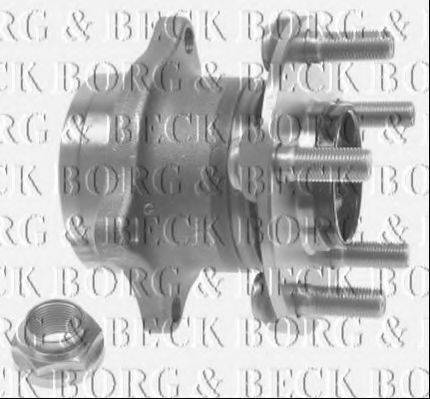BORG & BECK BWK1238 Комплект підшипника маточини колеса