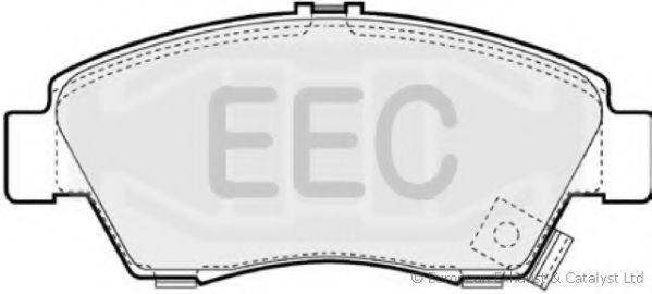 EEC BRP0815 Комплект гальмівних колодок, дискове гальмо