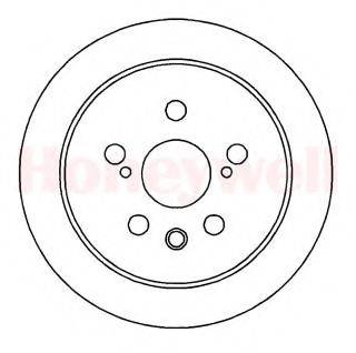 BENDIX 561739B гальмівний диск