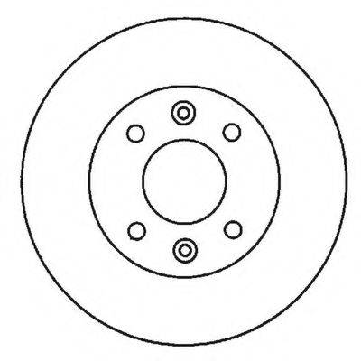 BENDIX 561997B гальмівний диск