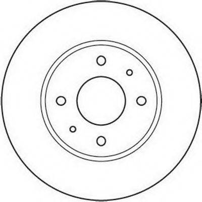 BENDIX 562088B гальмівний диск