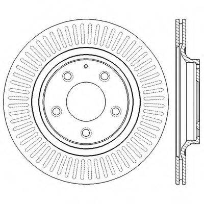 BENDIX 562563BC гальмівний диск