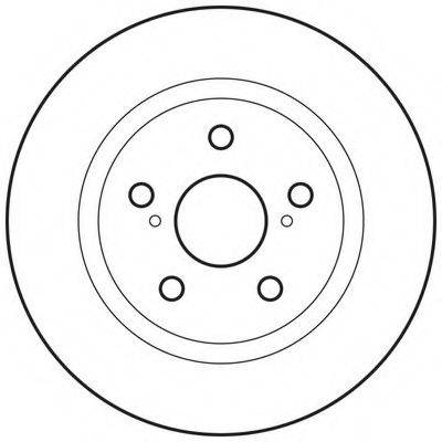 BENDIX 562659BC гальмівний диск