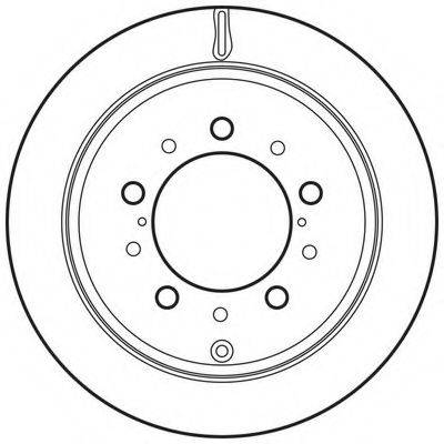 BENDIX 562761BC гальмівний диск