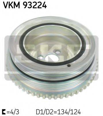 SKF VKM93224 Ремінний шків, колінчастий вал