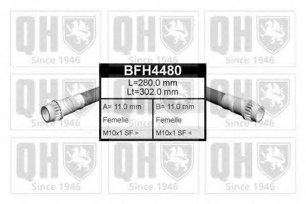 QUINTON HAZELL BFH4480 Гальмівний шланг