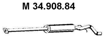 EBERSPACHER 3490884 Середній глушник вихлопних газів
