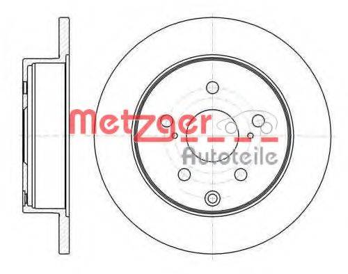METZGER 6118800 гальмівний диск